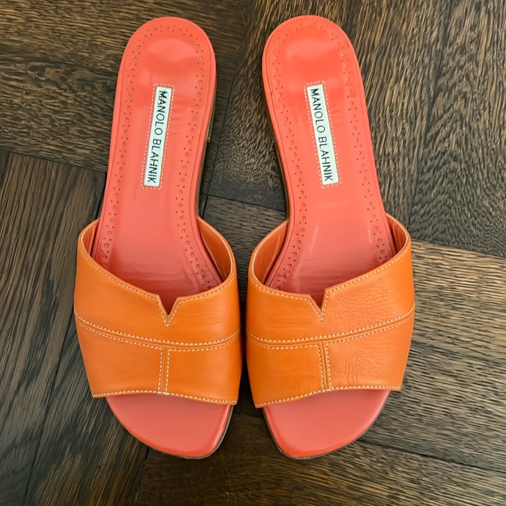 Manolo Blahnik Sandals Size 37.5